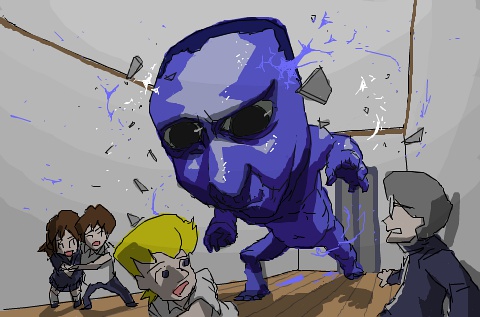 Ao Oni a indie horror rpg awesome scary game. it's free online